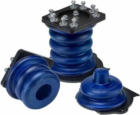 نظام مساعد التعليق الخلفي Super Springs لشاحنات 2500 و3500 كاملة الحجم باللون الأزرق | ترقية تعليق دعم التحميل | يقلل من الترهل ويحسن الاستقرار والتحكم | SSR-203-40-2 in Kuwait
