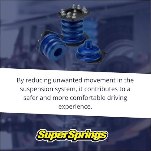 نظام مساعد التعليق الخلفي Super Springs لشاحنات 2500 و3500 كاملة الحجم باللون الأزرق | ترقية تعليق دعم التحميل | يقلل من الترهل ويحسن الاستقرار والتحكم | SSR-203-40-2 in Kuwait
