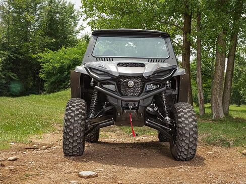 SuperATV Fender Flares/Mud Guards/Mud Flares Compatible with 2021+ Yamaha Wolverine RMAX 2 1000 | Extreme Durability | Protect Against Rocks, Dirt, Sand, & Other Flying Debris | USA Made in Saudi Arabia