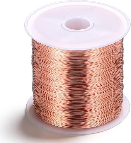 28 Gauge Wire for Jewelry Making 328FT/0.3mm Copper Wire Pure Copper Jewelry Beading Wires Coppers Jewelrys Wires Soft Metal Plant Stem Ties for Beading Sculpting Gardening Crafting in Kuwait