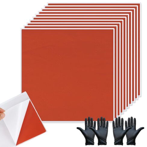 5Pcs Fire Putty Electrical Pads, 7"x7" Fire Barrier Pad, Acoustic Putty Pad with Disposable Gloves, Moldable Firestop Adhesive for Wall Openings, Soundproofing, Electrical Boxes (5pcs) in Saudi Arabia