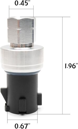 4796563,AC Refrigerant Pressure Sensor Switch with Chrysler,Dodge,Mitsubishi,Plymouth.300,300M,Aspen, Concorde,Lhs,New Yorker,Town&Country,Voyager,Avenger,Caliber,Caravan,Challenger,Charger. in Kuwait