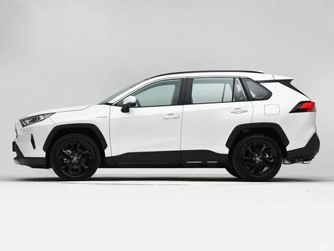 Aluminum Roof Rack Rails Side Bars Fits for RAV4 2019-2025, Black, 2-Piece Set in Saudi Arabia