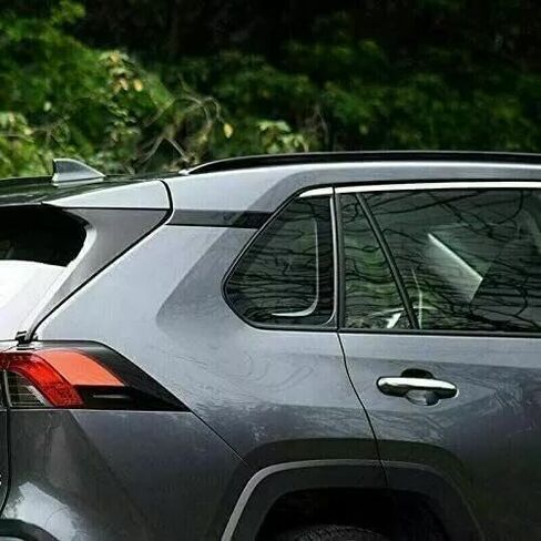 Aluminum Roof Rack Rails Side Bars Fits for RAV4 2019-2025, Black, 2-Piece Set in Saudi Arabia