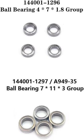 قطع غيار Rc لـ Wltoys 124016 124017 124018 124019 144001 144002 144010 20 قطعة مجموعة محمل كروي استبدال قطع غيار السيارات RC in Kuwait