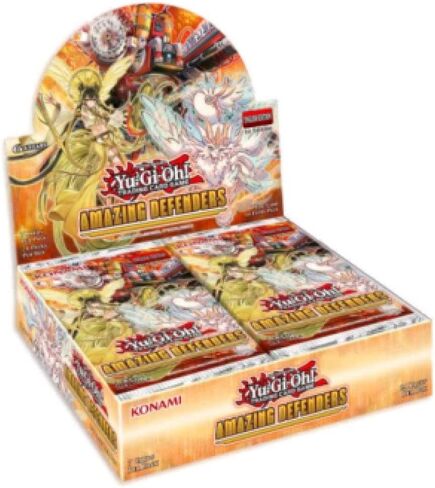 Konami Yu-Gi-Oh! Amazing Defenders Booster Box, Gold, (KOI85919) in Kuwait