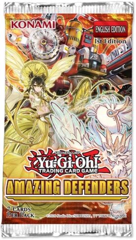 Konami Yu-Gi-Oh! Amazing Defenders Booster Box, Gold, (KOI85919) in Kuwait