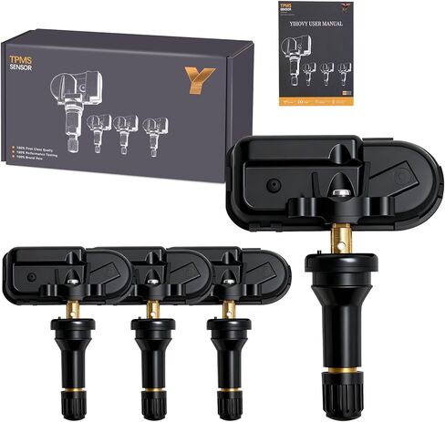 4PCS Pre-Programmed Tire Pressure Monitoring Sensor 433MHz 68249197AA TPMS Fit for Jeep 2016-2024 Cherokee, Fit for Ram 2016-2024 1500 Classic 2017-2023 2500 2014-2024 3500 2014-2018 4000&5500 in Kuwait