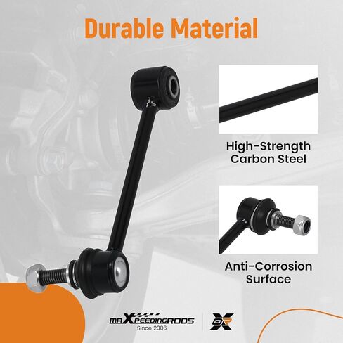 maxpeedingrods 2 قطعة K750675 وصلات نهاية شريط Sway الخلفية لسيارة Chevy Blazer 2019-2022 Camaro Traverse Buick Enclave LaCrosse Regal Cadillac ATS CTS XT4 XT5 XT6 GMC Acadia in Kuwait