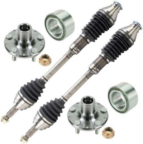 Equivalent Front 6 Piece Drivetrain Kit fits Subaru Legacy 1991-1999 (Front with ABS) in Kuwait