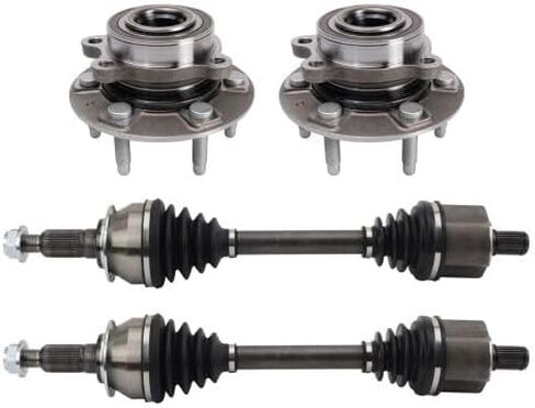 Replacement Front Drivetrain 4-Piece Kit fits GMC Sierra 1500 Denali 2019-2021 (4WD, 11th VIN Digit Z) in Kuwait