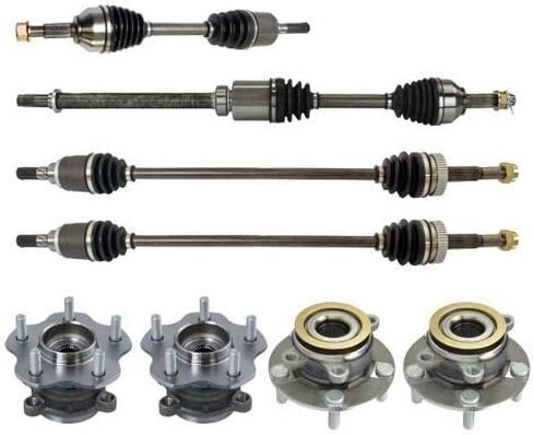 Replacement 8 Piece Drivetrain Kit fits Lexus RX350 2021-2022 (Japan Build Specific Set) in Kuwait