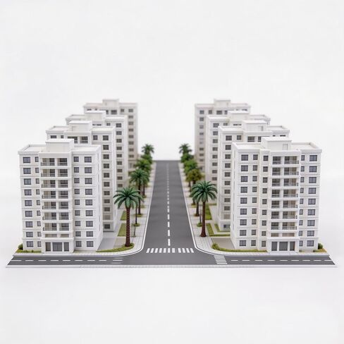 10 Pcs Mini Palm Trees, Tropical Coconut Tree Models for Diorama,Fairy Garden, Aquarium, Model Train Scenery, Cake Decor, Miniature Landscape DIY in Saudi Arabia