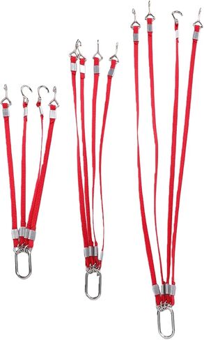Pomya RC Crane Rigging Set | 3PCS Hoist Chains with Straps and Hooks for 1/50 Scale Model Display and Simulation in Kuwait