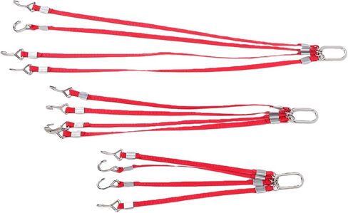 Pomya RC Crane Rigging Set | 3PCS Hoist Chains with Straps and Hooks for 1/50 Scale Model Display and Simulation in Kuwait