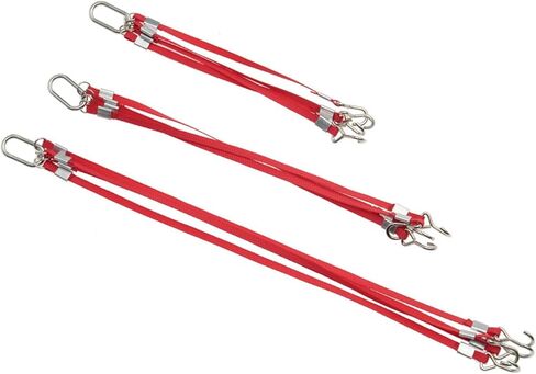 Pomya RC Crane Rigging Set | 3PCS Hoist Chains with Straps and Hooks for 1/50 Scale Model Display and Simulation in Kuwait