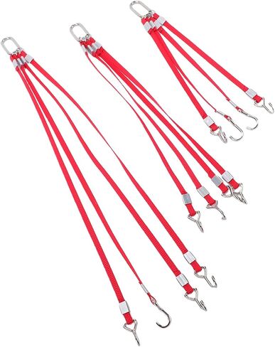 Pomya RC Crane Rigging Set | 3PCS Hoist Chains with Straps and Hooks for 1/50 Scale Model Display and Simulation in Kuwait