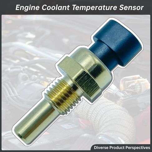 213-4333 Coolant Temperature Sensor Compatible with Chevrolet Cavalier, Cobalt, Equinox, Express, Silverado 1500/2500 HD/3500, GMC Sierra, Pontiac G5, Saturn – Replaces 12608814, 12191170, 15326388 in Kuwait