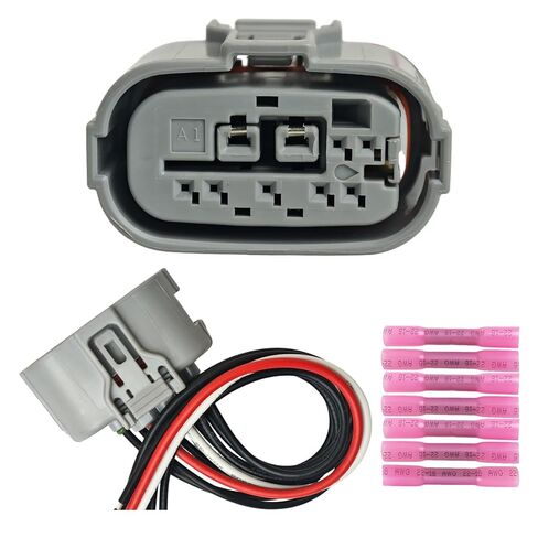 Transmission Range/Neutral Safety Switch Connector Pigtail–90980-12362,4F5908-0000–Fits Toyota Corolla,Camry, RAV4,Yaris,Matrix, Highlander;Lexus ES & RX –9-Pin A/T Indicator & Back-Up Switch Plug LJQ in Kuwait