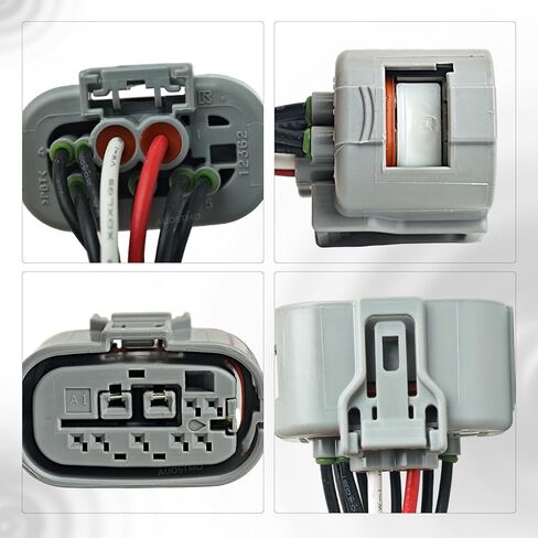 Transmission Range/Neutral Safety Switch Connector Pigtail–90980-12362,4F5908-0000–Fits Toyota Corolla,Camry, RAV4,Yaris,Matrix, Highlander;Lexus ES & RX –9-Pin A/T Indicator & Back-Up Switch Plug LJQ in Kuwait