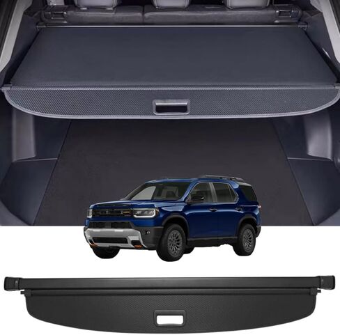 غطاء شحن قابل للسحب متوافق مع Honda Passport 2026، جميع الديكورات، درع الأمان، شاشة الخصوصية، منظمو صندوق الأمتعة من Tonneau in Kuwait