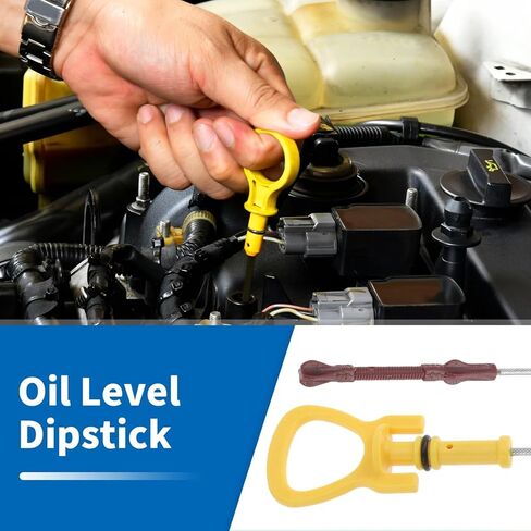 Compatible with Benz for CLA250 2014 2015 2016 2017 2018 2019 Car Engine Automatic Level Oil Dipstick Measure Tool 2700104101 Car Engine Oil Dipstick in Kuwait