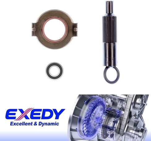 Exedy Clutch Kit KHC05 with ClutchMaxPRO Chromoly Flywheel Replacement for 1994-2001 Integra 1.8 1994-1997 Civic Si 1994-1997 Civic Del Sol VTEC 1.6 1997-2001 CR-V 2.0 B16 B18 B 20 in Kuwait