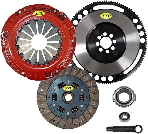 مجموعة القابض XTD المرحلة 1 ومجموعة دولاب الموازنة 10 رطل متوافقة مع 1990-2002 Honda Accord/ 1992-2001 Honda Prelude / 1997-1999 Acuda CL H22 H23 F22 F23 2.2L 2.3L in Kuwait