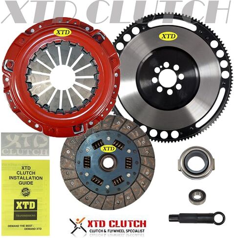 مجموعة القابض XTD المرحلة 1 ومجموعة دولاب الموازنة 10 رطل متوافقة مع 1990-2002 Honda Accord/ 1992-2001 Honda Prelude / 1997-1999 Acuda CL H22 H23 F22 F23 2.2L 2.3L in Kuwait