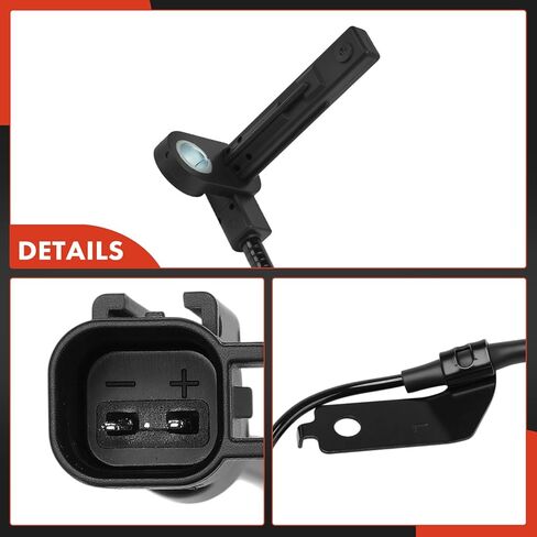 A-Premium 2PCS Front ABS Wheel Speed Sensor Compatible with Mitsubishi Models - Eclipse Cross 2018-2020/2022-2024, Outlander 2017-2020, Outlander PHEV Sport in Kuwait