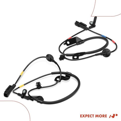 A-Premium 2PCS Front ABS Wheel Speed Sensor Compatible with Mitsubishi Models - Eclipse Cross 2018-2020/2022-2024, Outlander 2017-2020, Outlander PHEV Sport in Kuwait