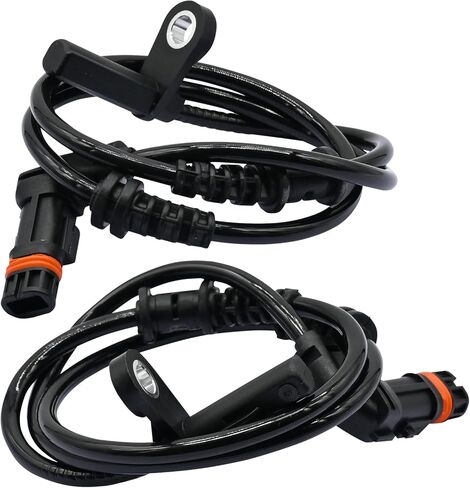 2 قطعة مستشعر سرعة العجلات الأمامية اليسرى واليمنى ABS متوافق مع Mرسيدس بنز C250 C300 C350 2049052905 ALS2688 قاعدة تتضمن ABS مستشعر سرعة العجلات سلك تسخير 12 13 14 15 2012 2013 2014 2015 in Kuwait