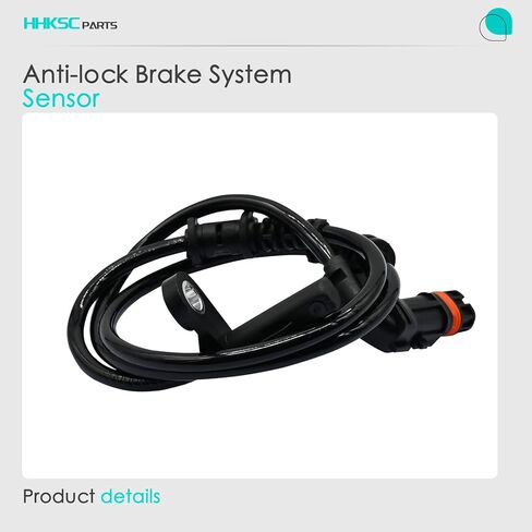 2 قطعة مستشعر سرعة العجلات الأمامية اليسرى واليمنى ABS متوافق مع Mرسيدس بنز C250 C300 C350 2049052905 ALS2688 قاعدة تتضمن ABS مستشعر سرعة العجلات سلك تسخير 12 13 14 15 2012 2013 2014 2015 in Kuwait