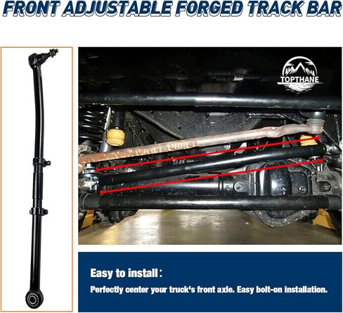 1.5-8" Lift Adjustable Front Track Bar for 2017-2022 Ford F250 F350 4X4 Suspension Forged Track Bar in Kuwait