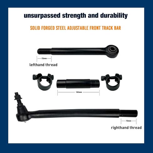 1.5-8" Lift Adjustable Front Track Bar for 2017-2022 Ford F250 F350 4X4 Suspension Forged Track Bar in Kuwait