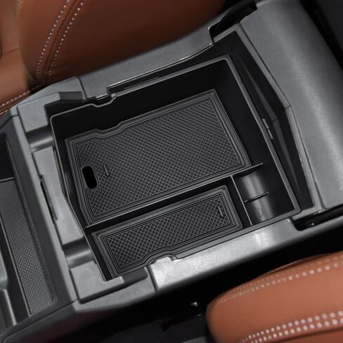 منظم وحدة التحكم المركزية متوافق مع ملحقات Subaru Forester 2019 2020 2021 2022 2023 2024، صندوق تخزين مسند الذراع مناسب حسب الطلب ABS حامل العملات المعدنية (غير مناسب XT & 2025) in Kuwait