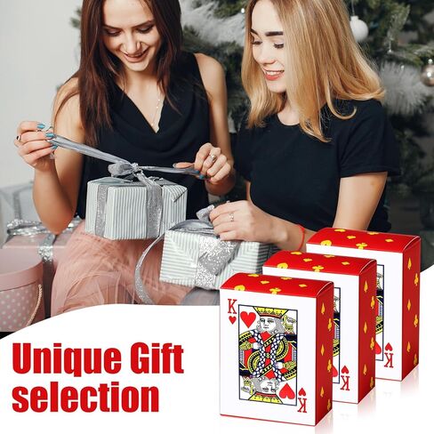 Yolev 3 Decks Mini Playing Cards 1.65" Mini Deck of Cards Bulk Miniature Poker Card Games for Adults Novelty Party Favor Gift for Christmas Halloween in Saudi Arabia