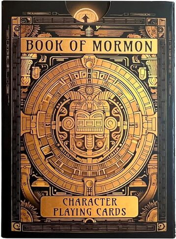 Book of Mormon Character Playing Cards - Features 54 Iconic Book of Mormon Characters with Beautiful Artwork and Poetry in Saudi Arabia