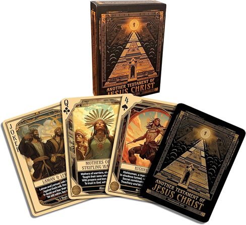 Book of Mormon Character Playing Cards - Features 54 Iconic Book of Mormon Characters with Beautiful Artwork and Poetry in Saudi Arabia