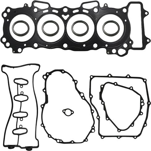 Engine Cylinder Crankcase Complete Gasket Set for Compatible with Honda CBR600 F4 F4i 2001-2006, Head Cover, Cylinder Head, Crankcase, Alternator, Oil Pan, Exhaust Pipe Gaskets in Kuwait