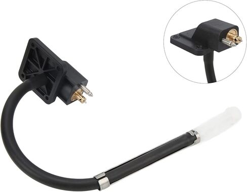 Boat Gas Tank Fittings, Portable Boat Gas Tank Parts, Precise Marine Fuel Connector Fitting with 18.3in Pipe, Outboard Engine Accessory Compatible with 12L 24L Boat Engine in Saudi Arabia