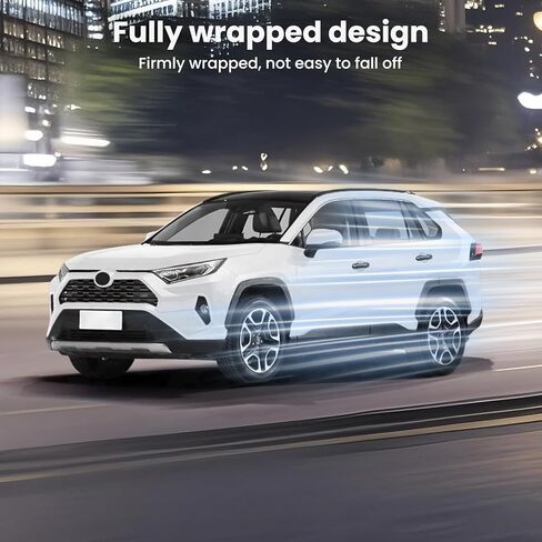 غطاء مقبض باب السيارة لسيارة Toyota RAV4 2020-2025، 4 قطع واقي مقبض الباب لهايلاندر 2022-2025 ويلدلاندر 2020-2025 كراون 2021-2025 (ألياف الكربون) in Kuwait