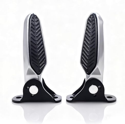 Mokuo Scooter Footpegs E-bike Footpeg in Aluminum Alloy,Compatible with Scooter Mopeds E-Bike Mini Bikes in Kuwait