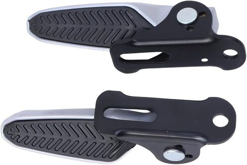 Mokuo Scooter Footpegs E-bike Footpeg in Aluminum Alloy,Compatible with Scooter Mopeds E-Bike Mini Bikes in Kuwait