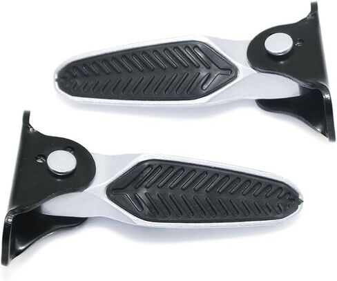 Mokuo Scooter Footpegs E-bike Footpeg in Aluminum Alloy,Compatible with Scooter Mopeds E-Bike Mini Bikes in Kuwait