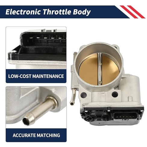 8W93-9F991-CA Electronic Throttle Body Fit for Land Rover Range Rover Sport LR4 LR2 2010-2013; for Jaguar XK XF XJ XKR XFR XJR XKR-S 2010-2015 5.0L Engine 8W939F991CA AJ811690 LR010814 in Kuwait