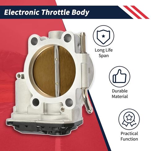 8W93-9F991-CA Electronic Throttle Body Fit for Land Rover Range Rover Sport LR4 LR2 2010-2013; for Jaguar XK XF XJ XKR XFR XJR XKR-S 2010-2015 5.0L Engine 8W939F991CA AJ811690 LR010814 in Kuwait