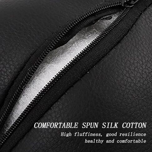 2 Car Neck Pillow for Lucid Air 2025, Breathable Memory Foam Head Support Cushion car headrest Neck Support pad,Black in Kuwait
