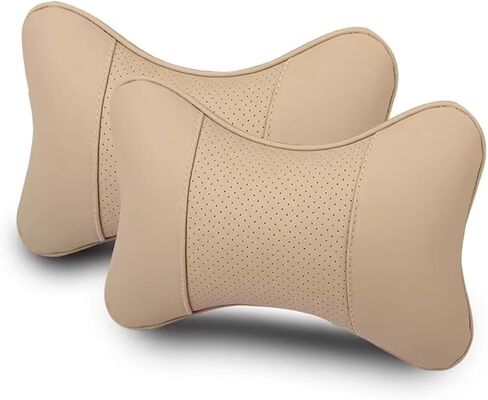 2 Car Neck Pillow for Lucid Air 2025, Breathable Memory Foam Head Support Cushion car headrest Neck Support pad,Black in Kuwait
