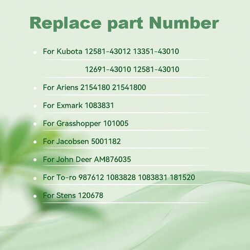 12581-43012 5/16 "مضمنة الديزل البنزين مرشح الوقود يصلح لكوبوتا 12581-43012 BX25 ZD21 BX2360 BX2370 BX23 BX24 BX23D BX2660 BX25 BX2660D BX2670 BX2350 BX2200 BX2230 جزازات جرارات العشب 2 حزمة in Kuwait